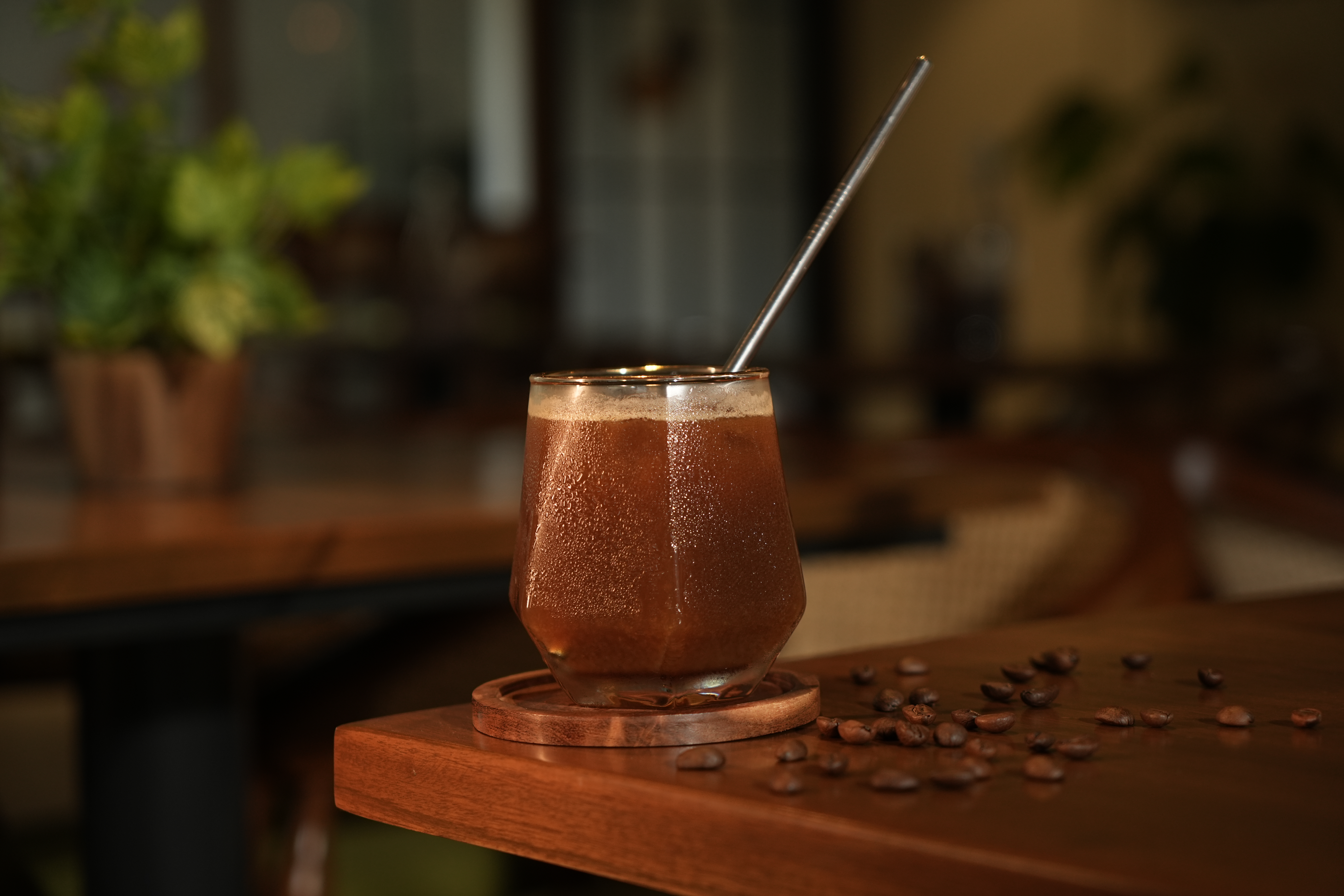 Specialty coffee and book at Vienna cafe Koramangala